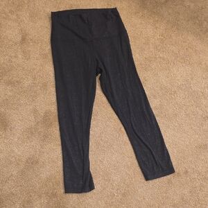 lululemon athletica Black Capri Leggings